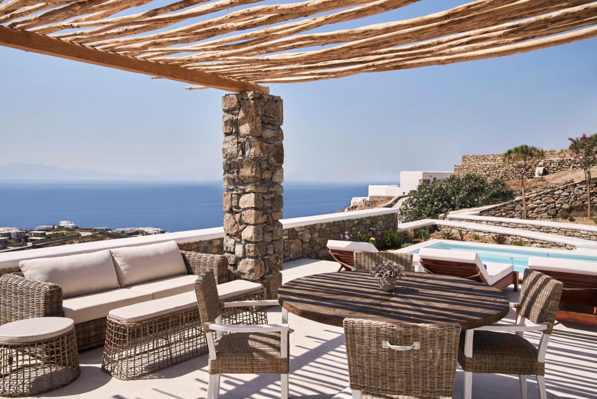 Katikies Villas Mykonos Elia  Exteriér fotografie