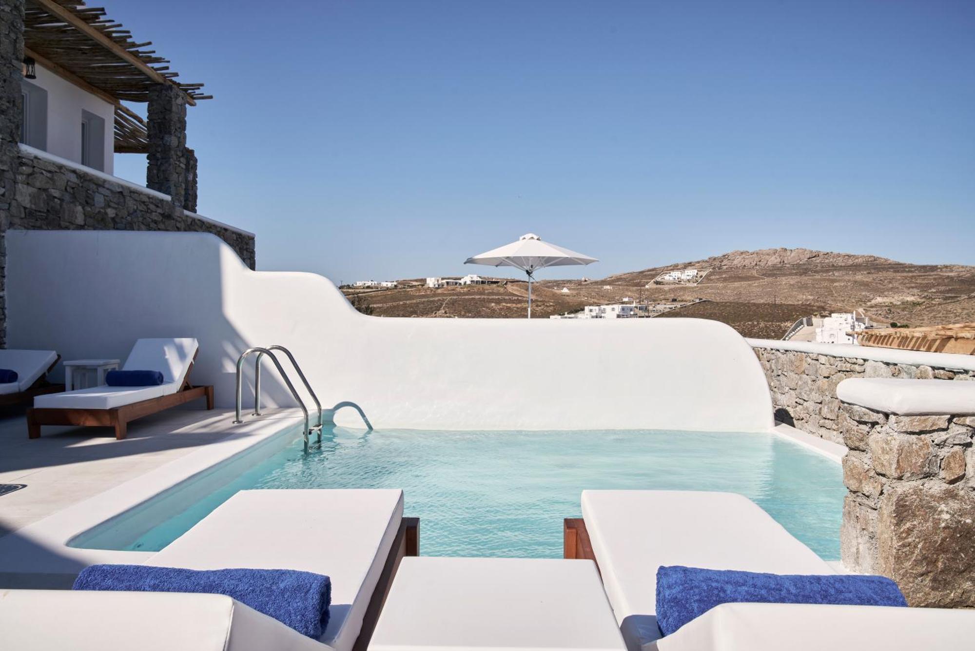 Katikies Villas Mykonos Elia  Exteriér fotografie