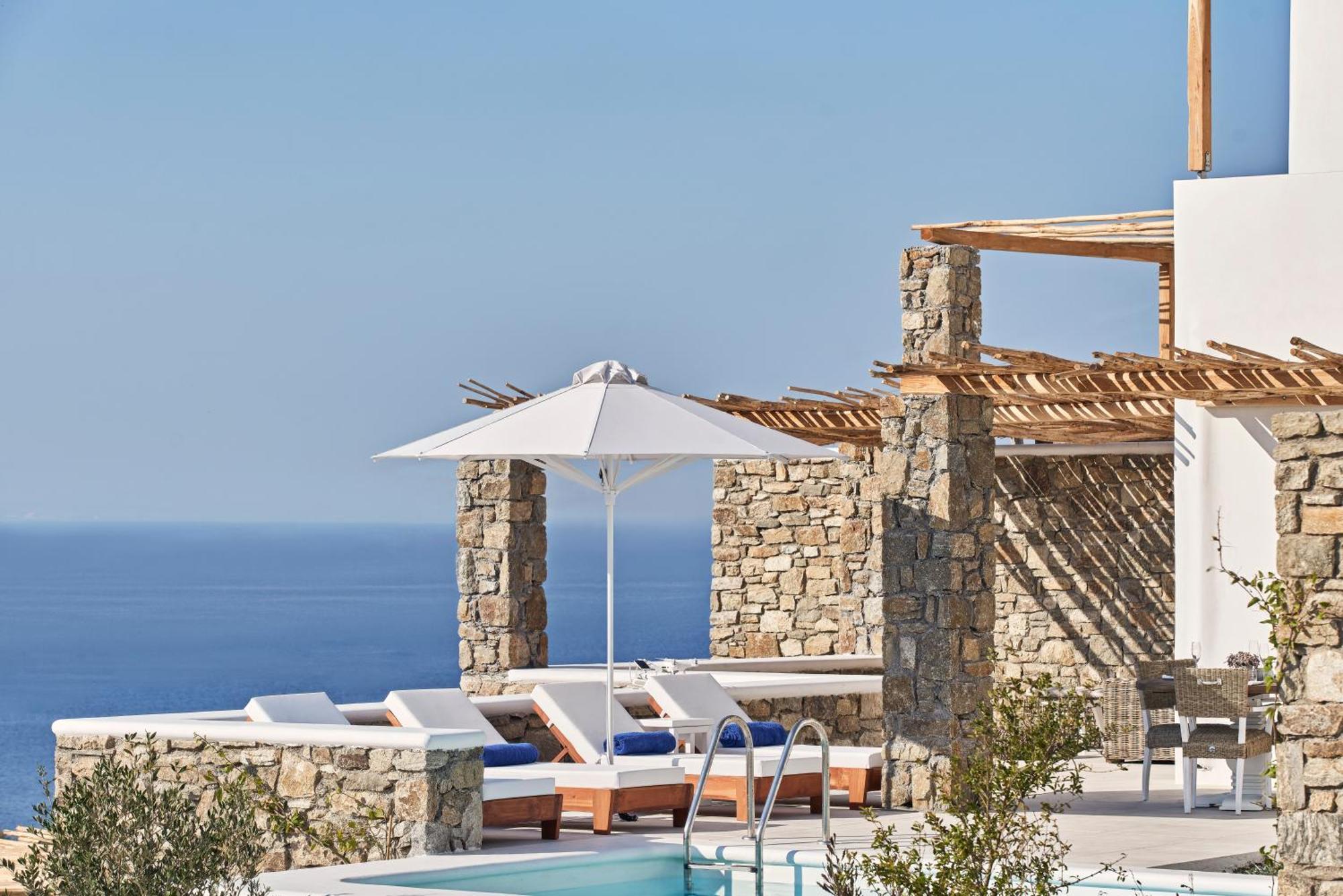 Katikies Villas Mykonos Elia  Exteriér fotografie