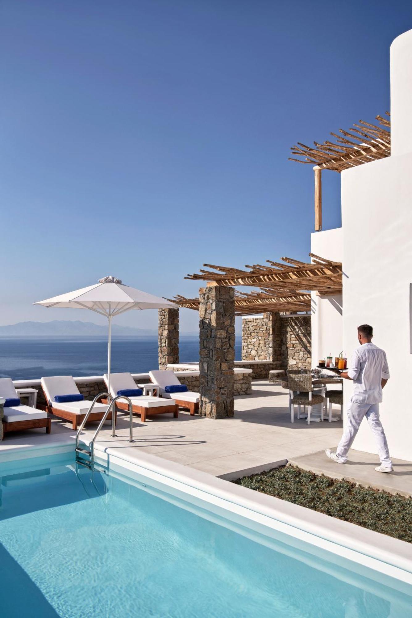 Katikies Villas Mykonos Elia  Exteriér fotografie