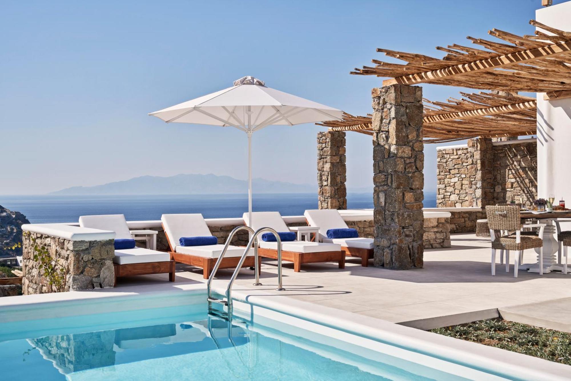 Katikies Villas Mykonos Elia  Exteriér fotografie