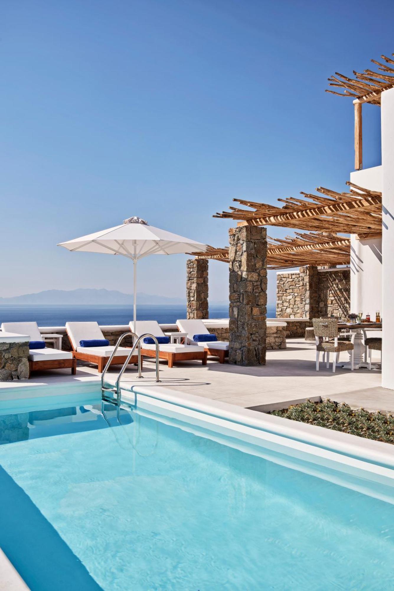 Katikies Villas Mykonos Elia  Exteriér fotografie